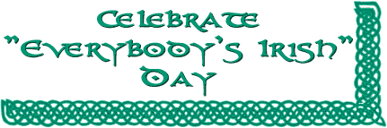 Saint Patrick's Day header